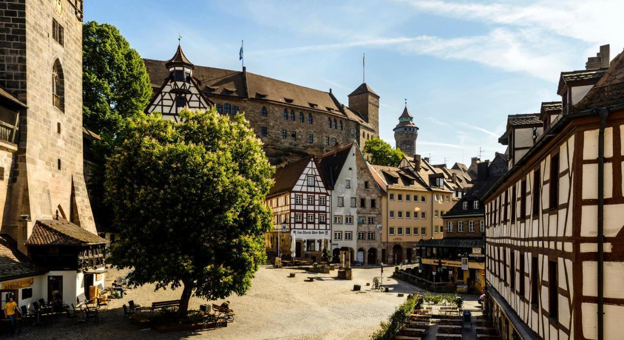 Burghotel Stammhaus Nürnberg Exteriör bild