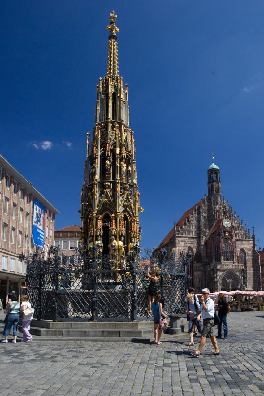 Burghotel Stammhaus Nürnberg Exteriör bild